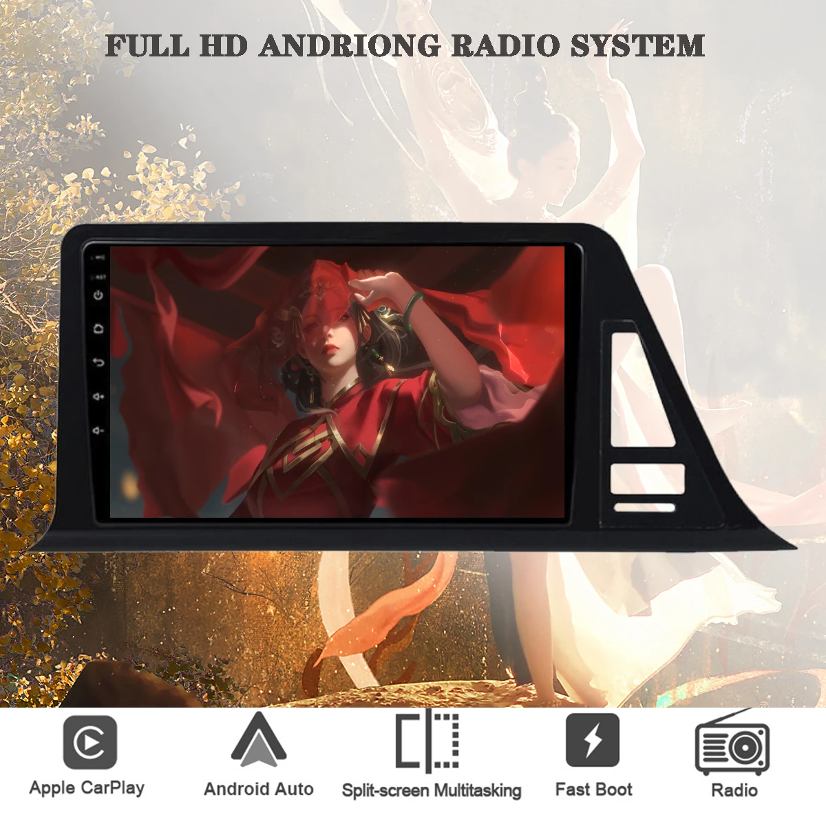 

In Dash Android 14 Car Dvd Multimedia Tape Recorder For Toyota CHR 2018 2019 GPS Navigation Automotivo Bluetooth SWC DAB RDS
