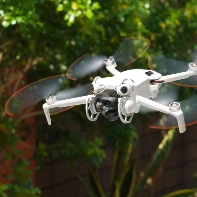 Ochraniacz gimbala do DJI Mini 4 Pro, osłona antykolizyjna, stabilna i wytrzymała, opcje z włókna węglowego i tworzywa sztucznego. — zdjęcie produktu 4