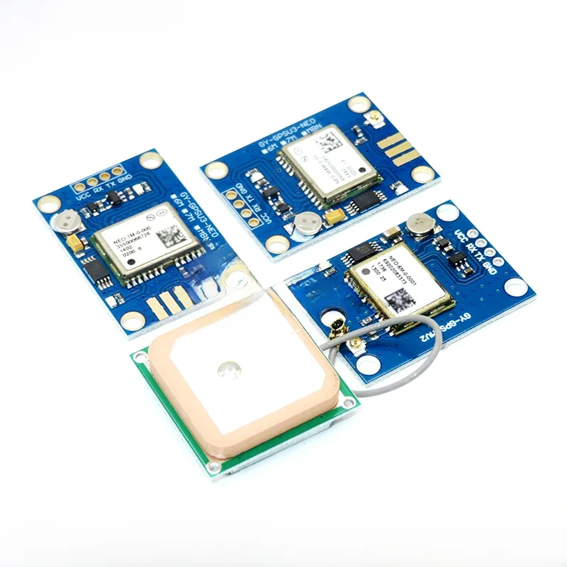 NEO-6M NEO-7M NEO-8M GY-NEO6MV2 GY-NEO7MV2 GY-NEO8MV2 Moduł GPS z dużą anteną EEPROM MWC APM2.5 do sterowania lotem dla arduino — zdjęcie produktu 7