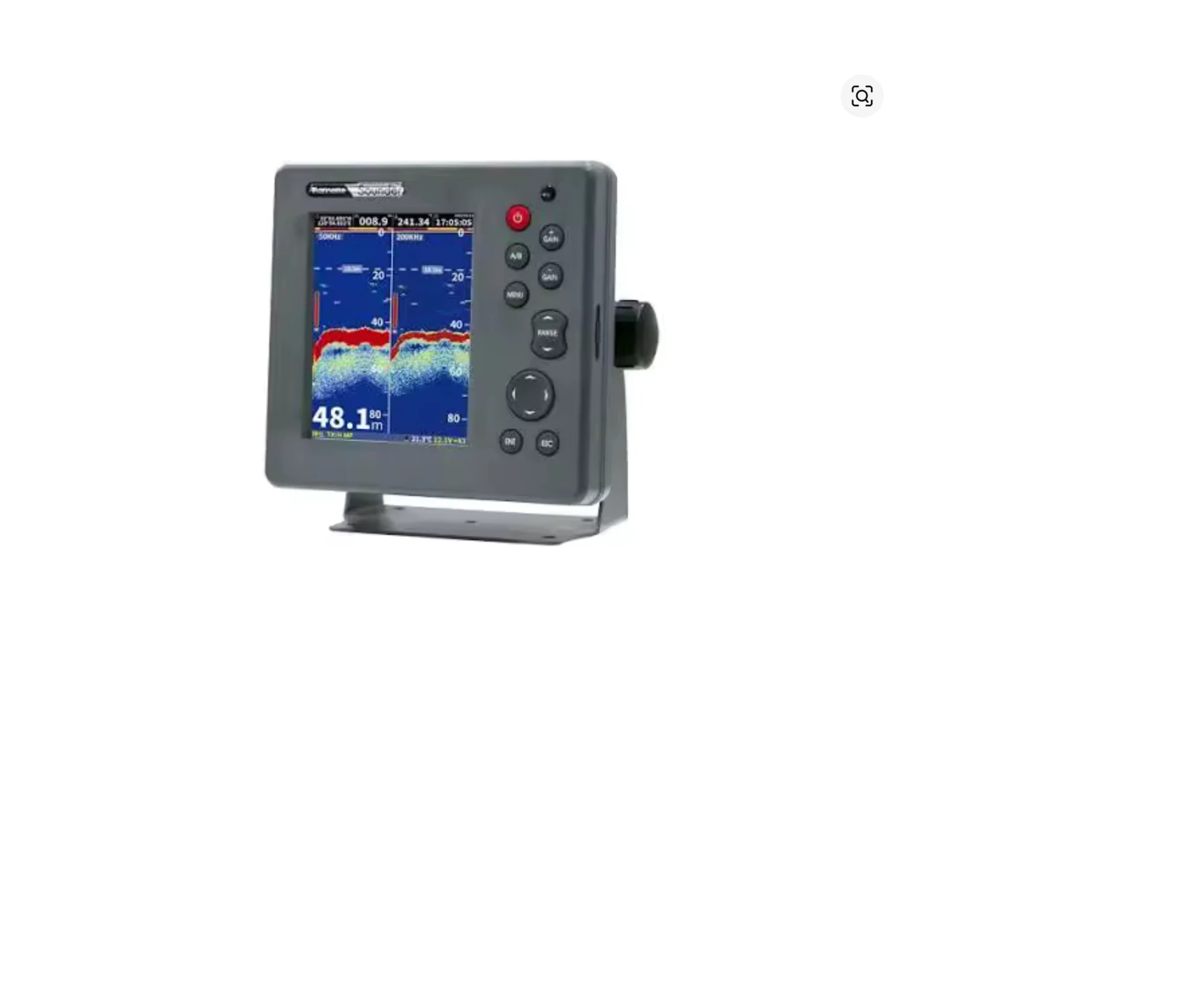 HIGHLY DISCOUNTED Marine Fish Finder - Echo Depth Sounder Color Sonar With Measuring Size Function & Bronze Transducers 0 sold