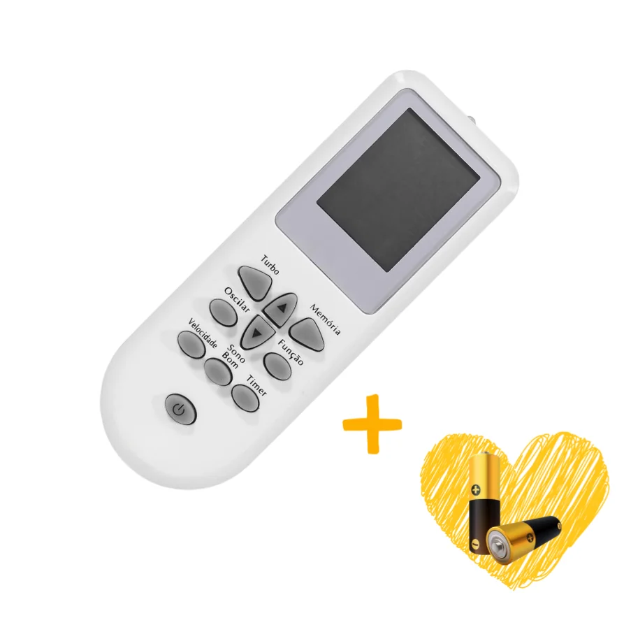 Controle Remoto Compatível Ar Condicionado Consul CB905AC LE-7438/SKY-7049