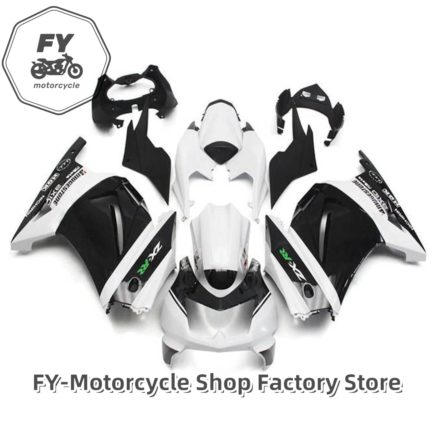 Fairings EX 250 2009 Motorcycle Fairing Ninja 250R 2010 Full Body Kits EX 250 2008 - 2009 - 2010 - 2011 - 2012 - 2013 - 2014