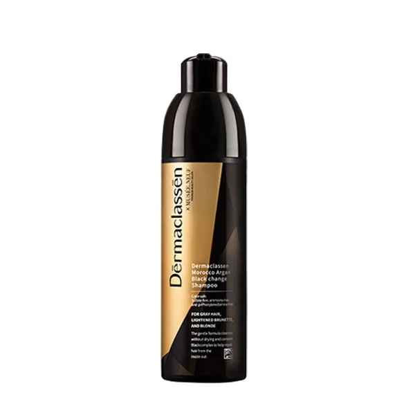 Derma klsen Moroccan dyed shampoo color change natural brown 200ml