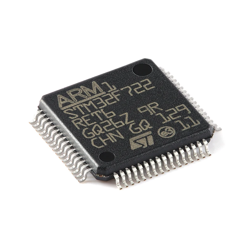 Original STM32F722RET6 LQFP64, 100% Qualidade, Novo