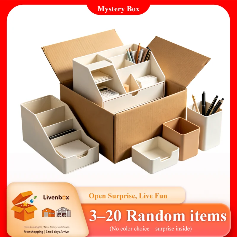 Kitchen Gadgets And Toys - Kotak Misteri Penyimpanan, Set Organizer Kantor