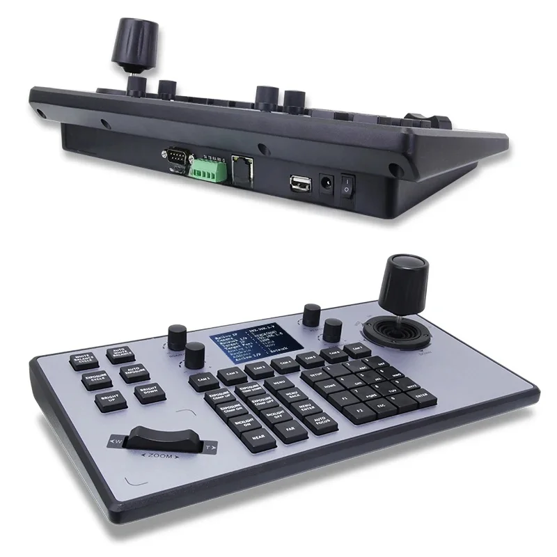 IP controller Sony visca,visca over IP and onvif control for PTZ camera with Pan/Tilt/Zoom,WB,Iris,menu,preset control, PoE