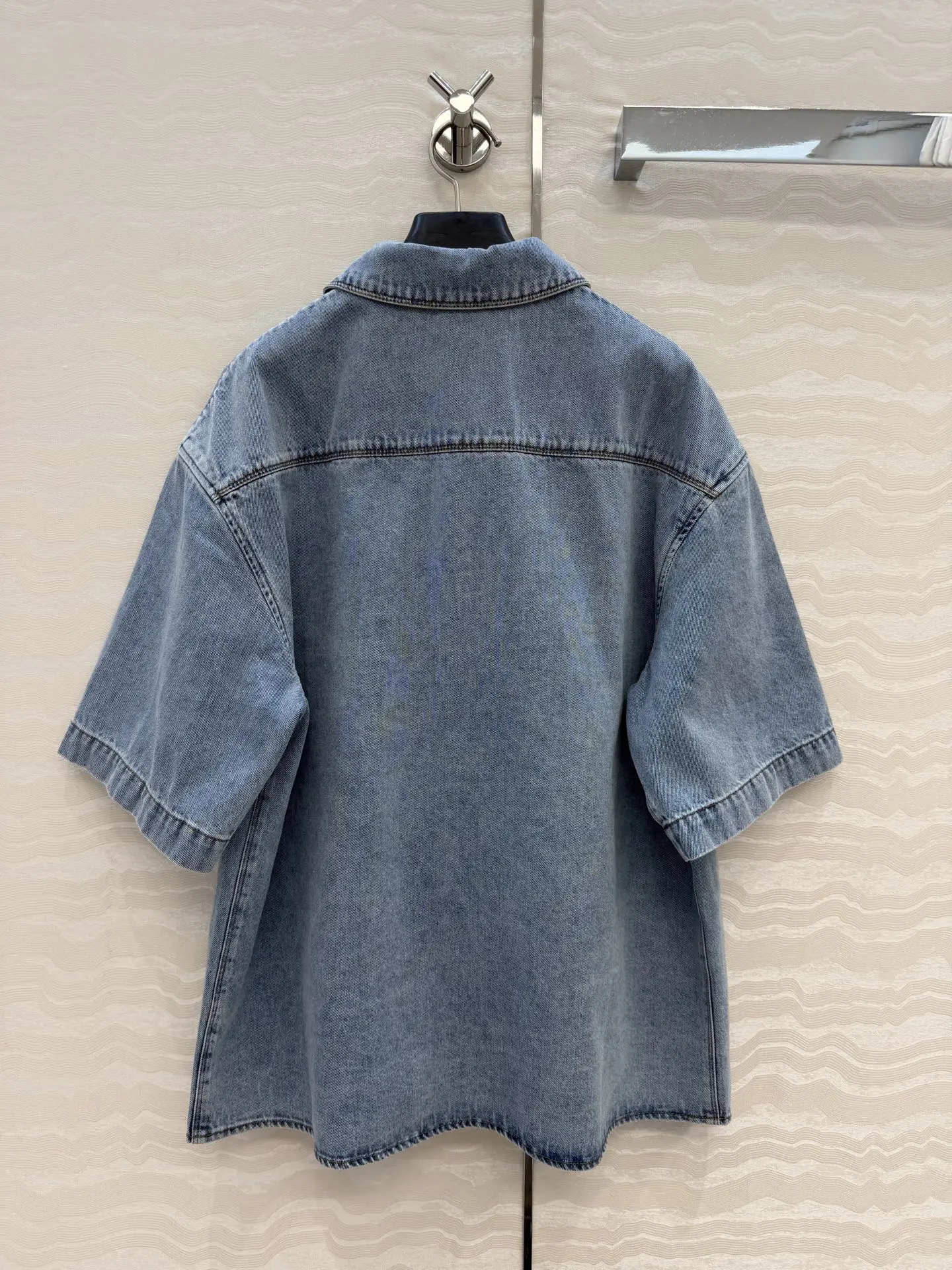 

2026 spring/summer denim short sleeved jacket