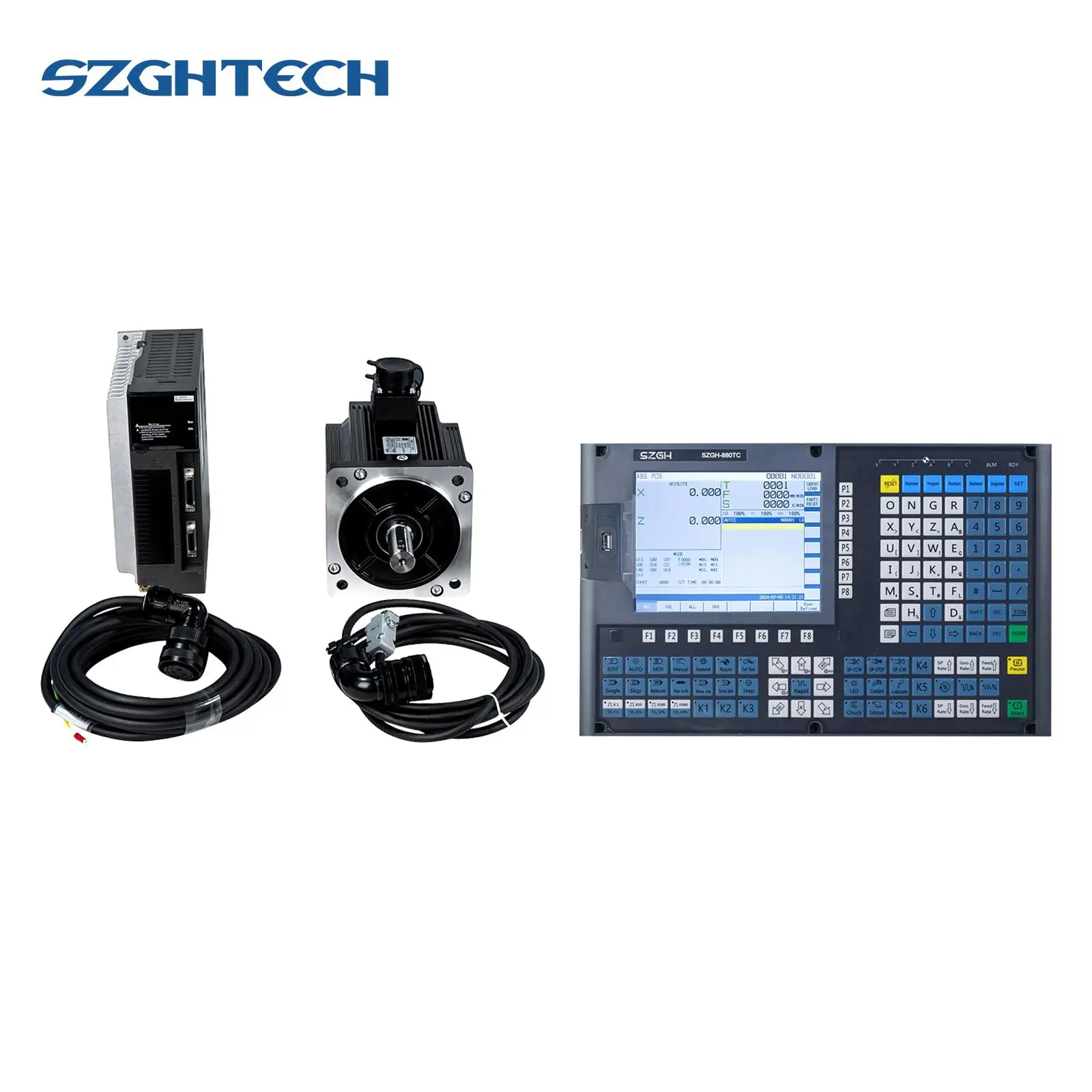 SZGH new controller 3 axis  for lathe