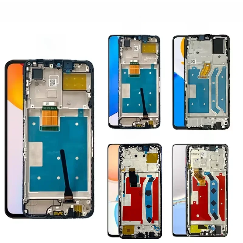 Wyświetlacz IPS LCD do Honor X5 X6 X7 X8 X9, ekran dotykowy, digitizer, zamiennik do Honor X8 4G LCD X9 5G, ramka wyświetlacza — zdjęcie produktu 7