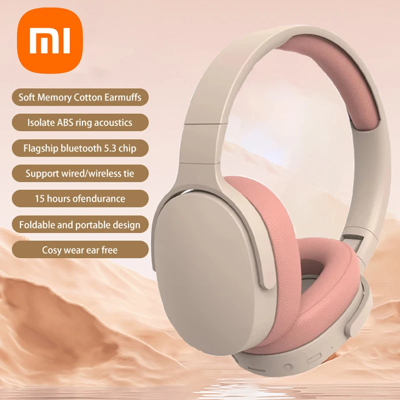 

Xiaomi TH30 Foldable Wireless Bluetooth Headphones Portable Sports Headset Hifi Stereo Music with Mic Earbuds Head Mounted Hot