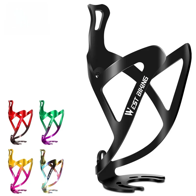 AliExpress West Biking WEST BIKING Cycling Bottle Cage Integrated Molding Lightweight Bike Water Bottle Holder Kettle Stand MTB Road Bike Accessories
