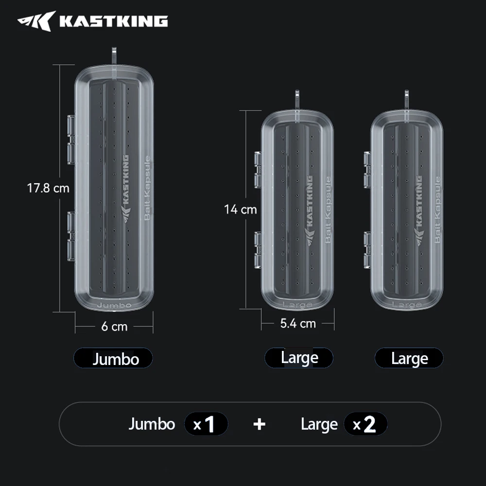 KastKing Köderkapsel-Köderabdeckung mit Lüftungslöchern, schützt Haken, mehrere Größen, mehrere Aufsätze für Süß- und Salzwasser – Detail 5