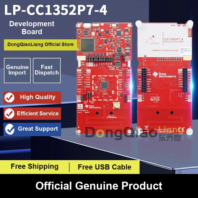 In stock: LP-CC1352P7-4 CC1352P7 SimpleLink Multi-band Wireless Development Kit