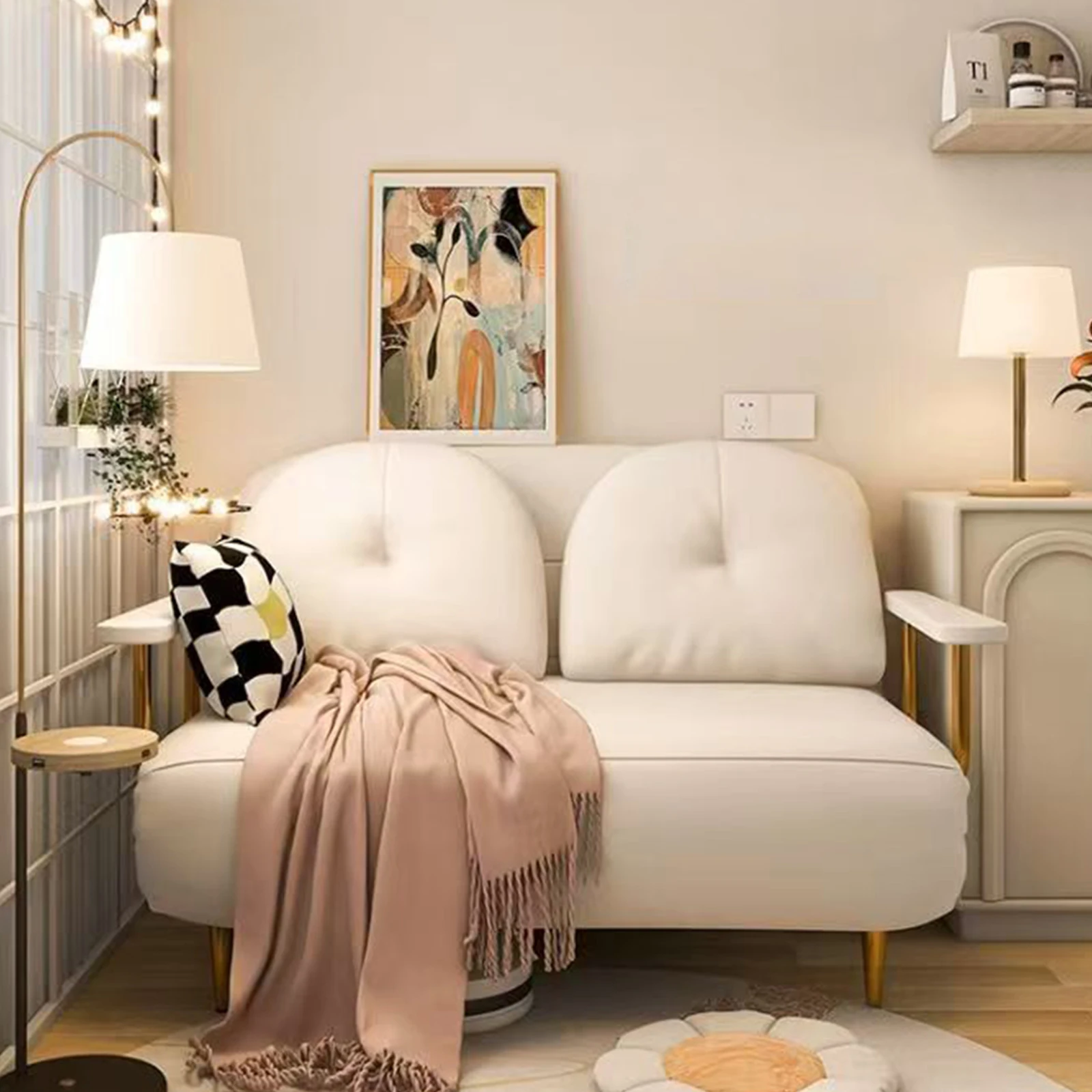 

Домашний складной диван-кровать можно использовать для обоих балкона, гостиной, небольшой квартиры, многофункциональная односпальная кровать для учебы, двухтактная