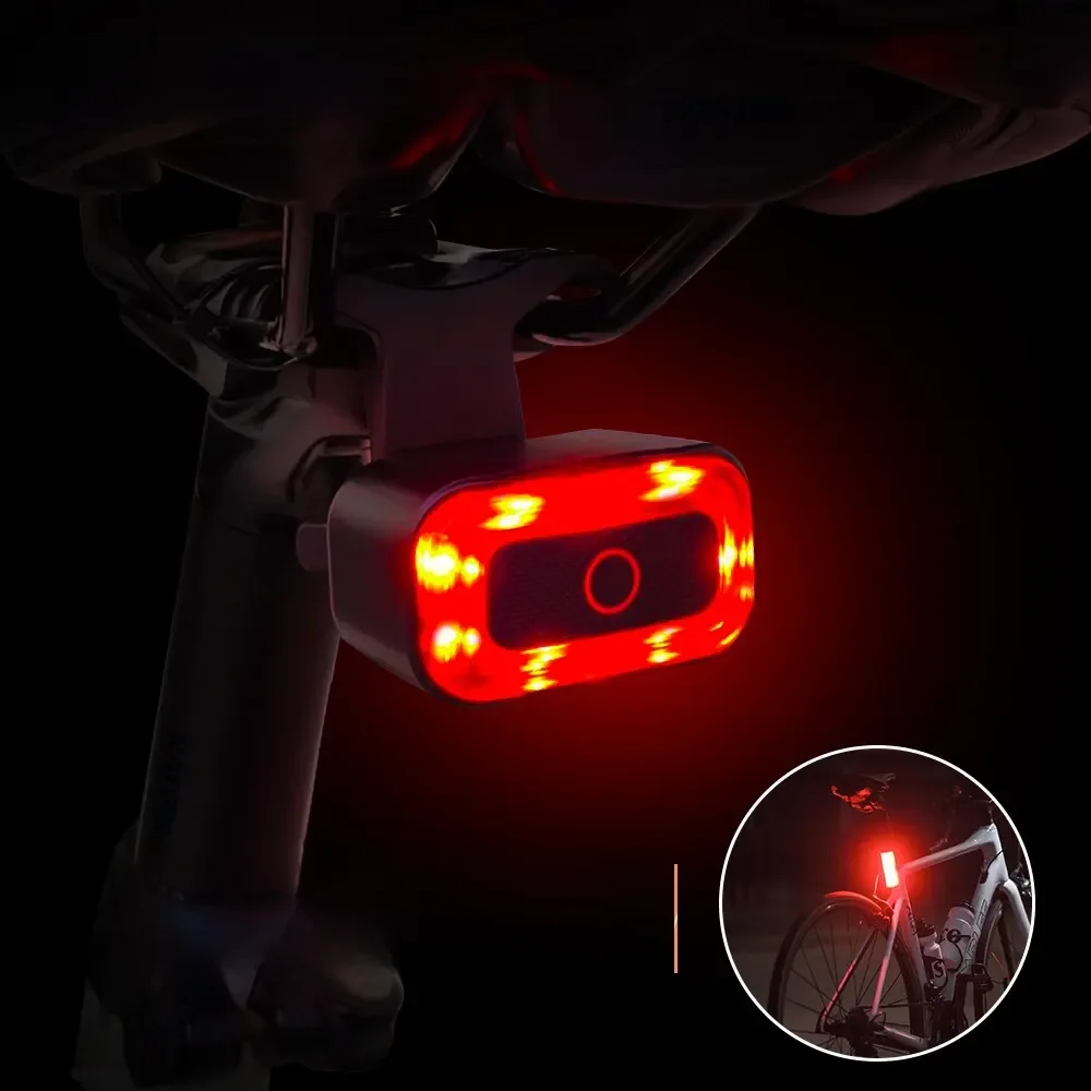 AliExpress NATFIRE A07 Smart Bike Tail Light Brake Sensing Rear Lights Auto on off USB C Rechargeable Safety Warning Cycling Lights