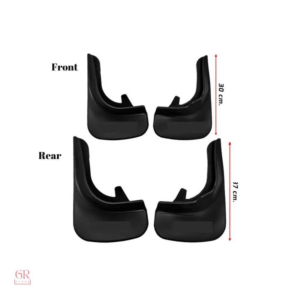 For Citroen Berlingo Mudguards 4 Pcs. 2009-2019 Flexible Plastic Mudflaps Fender A+ Quality Automotive Accessory Tuning Car