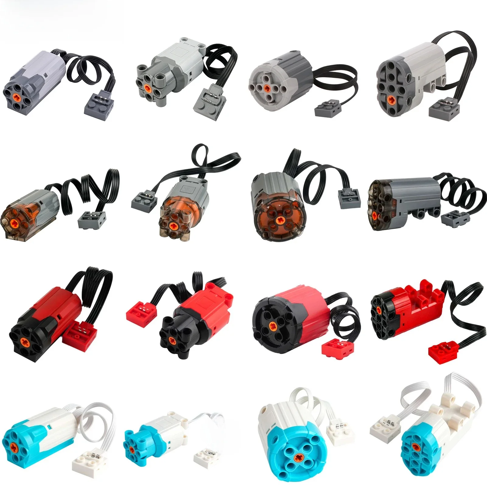 MOC – fonction de puissance de haute technologie, Version améliorée, moule King M/L/XL/Sever, moteur Compatible Legoeds 8882 88004, blocs PF 8883 88003