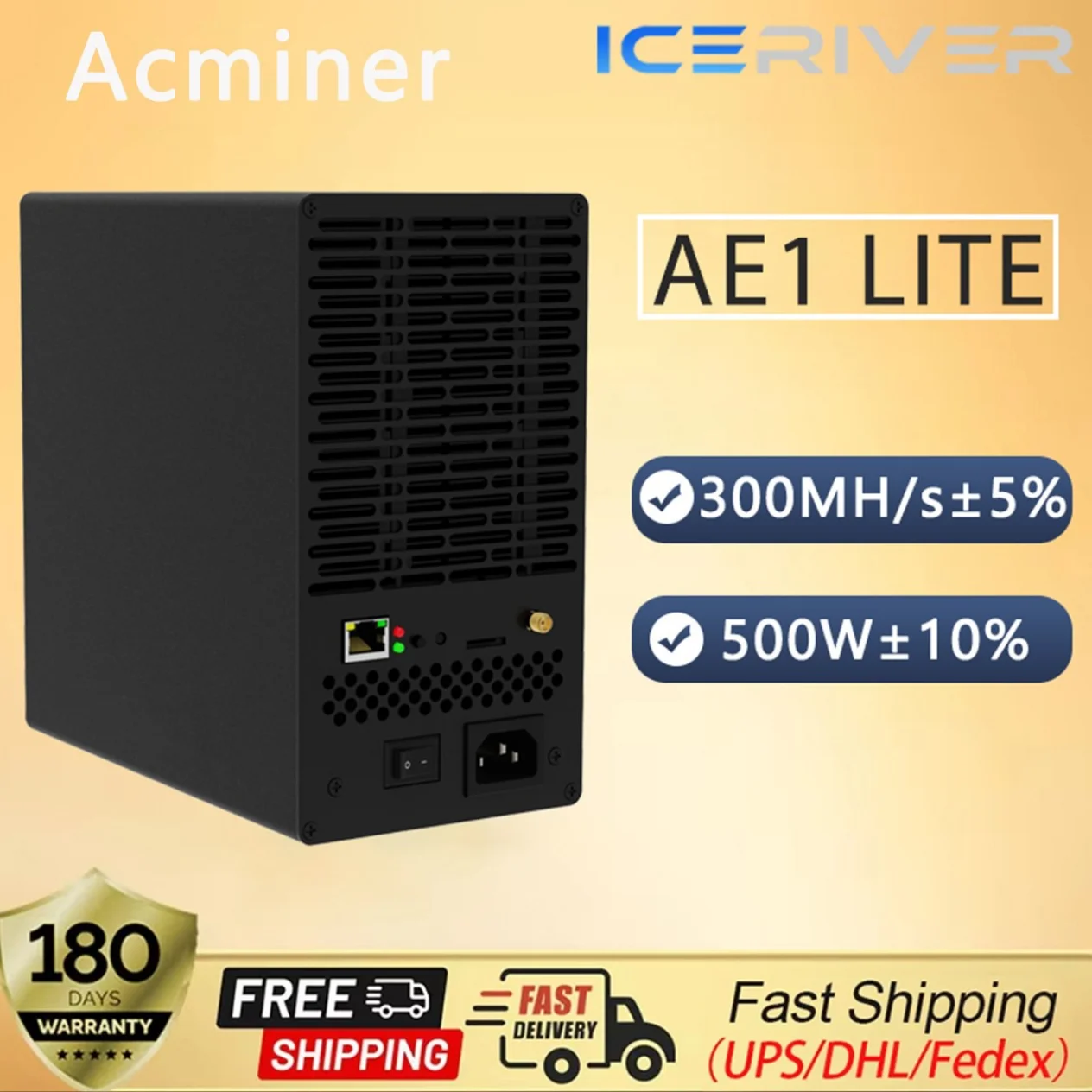 VENDITA CALDA ACQUISTA 3 RICEVI 2 GRATIS ICERIVER ALEO AE1 LITE 300MH/S 500W ALEO Miner