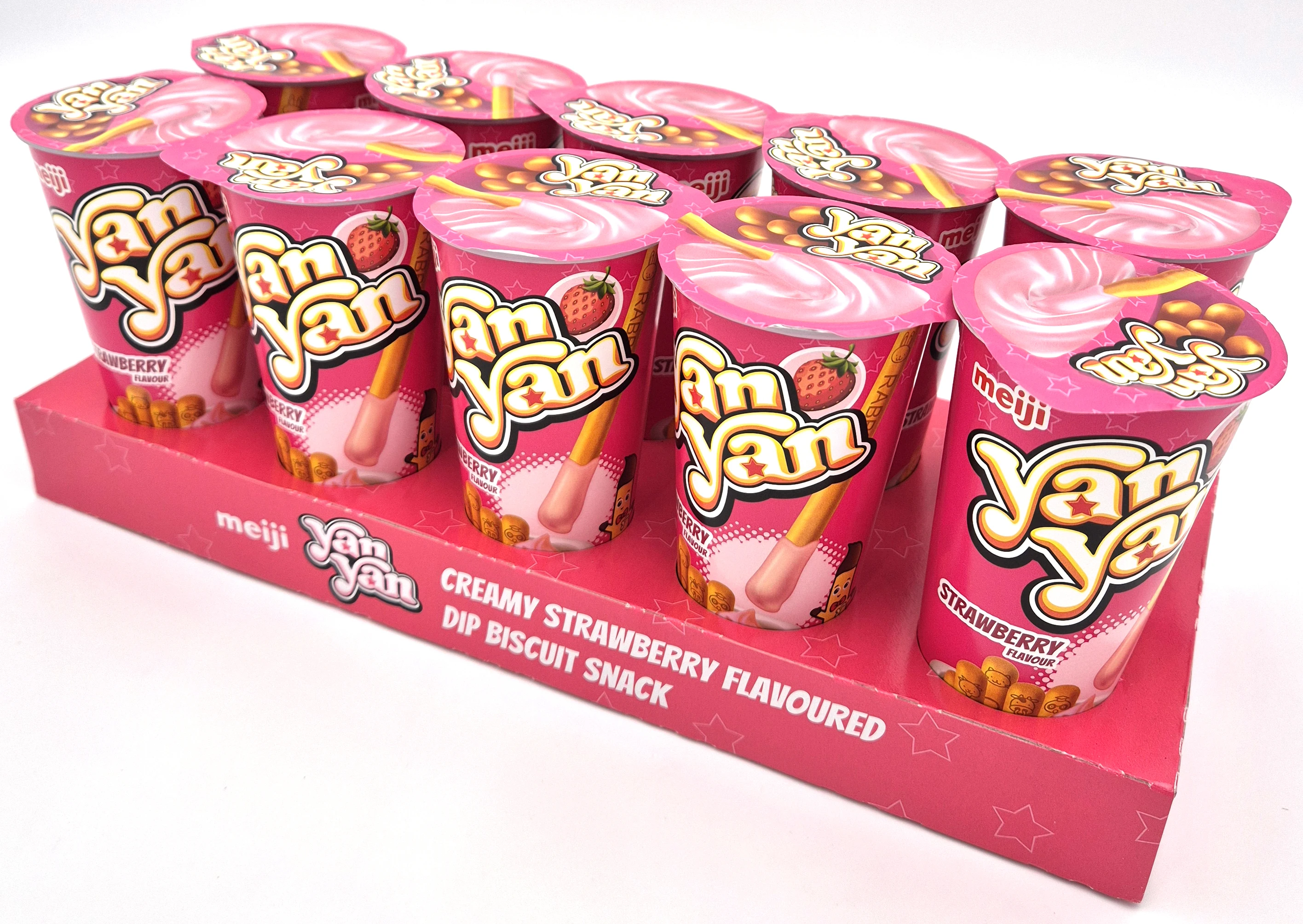 Yanyan strawberry to taste, 10 pieces, 50g