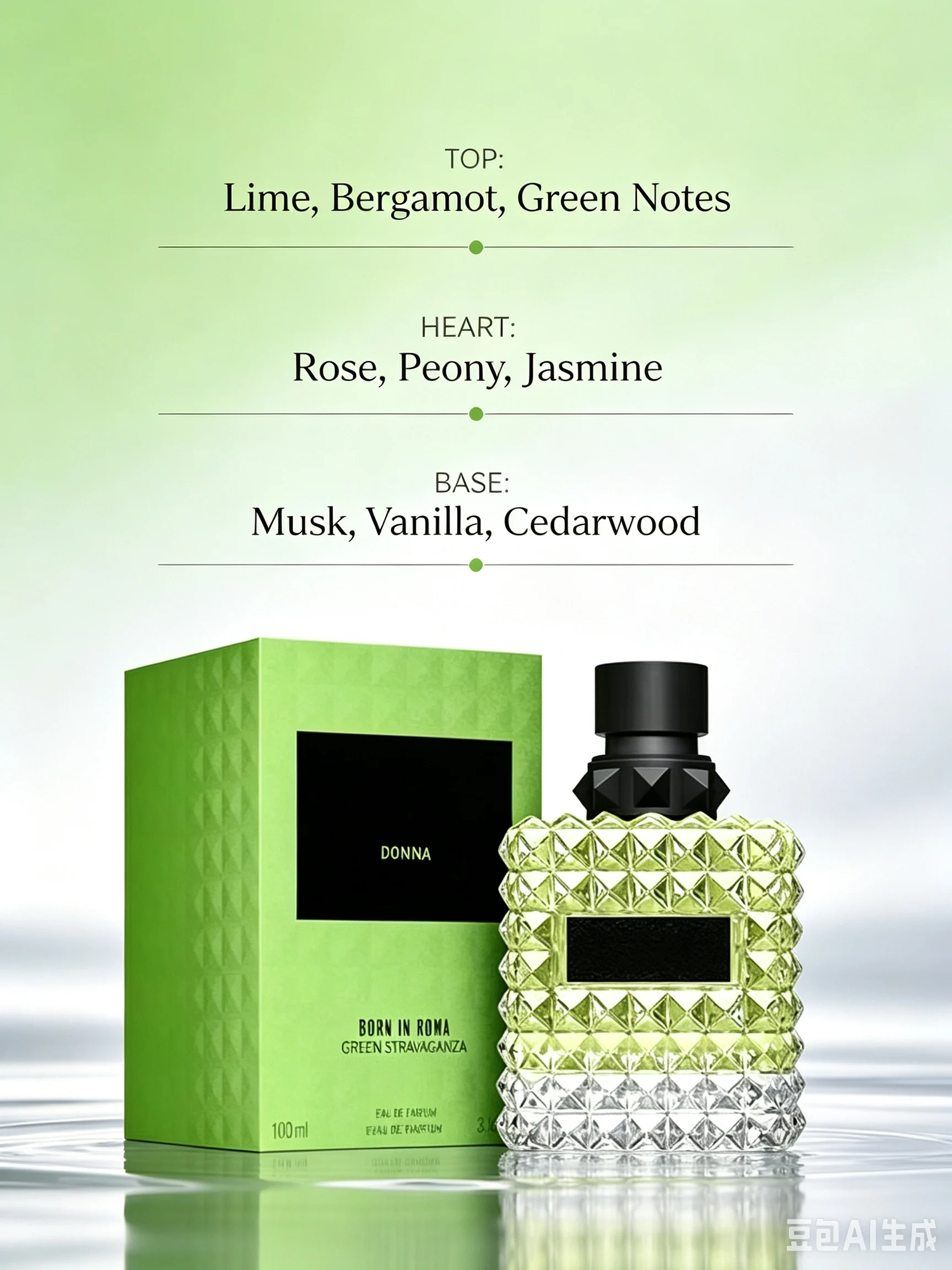 Donna Born in Roma Green Strav - Home Fragrance Bergamot recension och pris