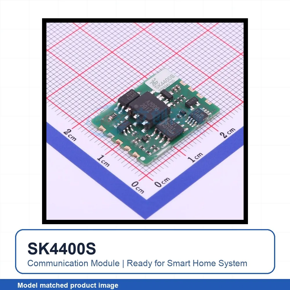 2pcs SK4400S SMD 500Kbps isolated 3.15V 5.25V RS485 Serial Communication Module for Smart Home System