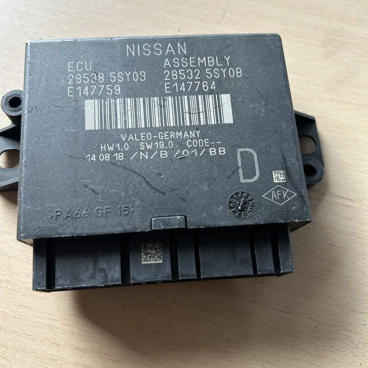 Shipping from Japan Electronic module for Nissan 28538-5SY0B Electronic module