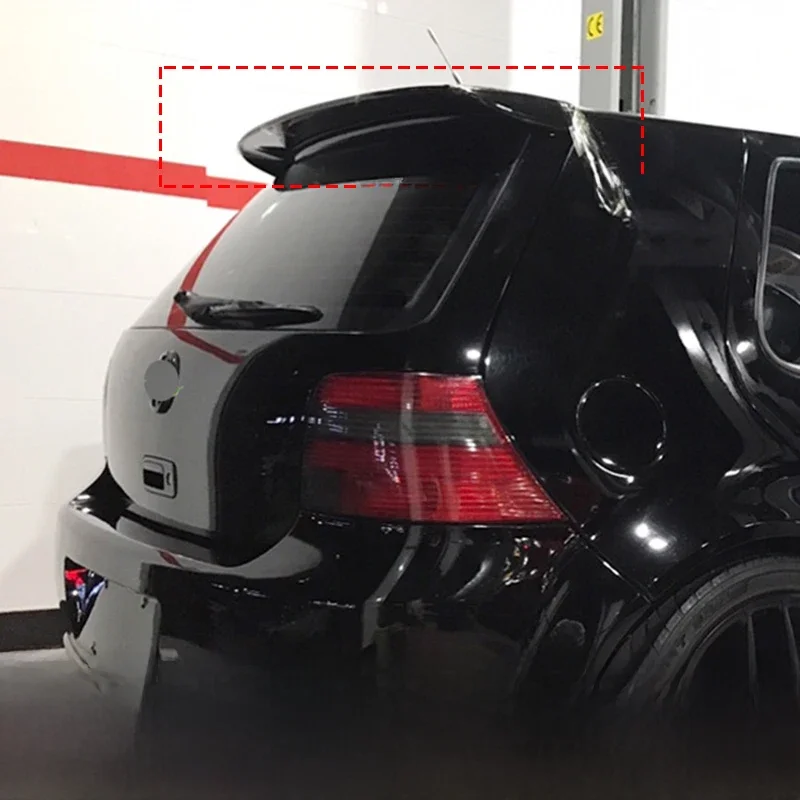 Becquet de toit pour Volkswagen VW GOLF 4 1998 – 2004 Mk4, matériau ABS, couleur non peinte, lèvre de coffre arrière