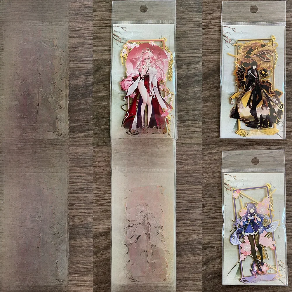 Jeu Genshin Impact Cosplay signet en métal Gliter Hu Tao Venti Nahida Kazuha Xiao Klee accessoires cartes porte-clés accessoires cadeau