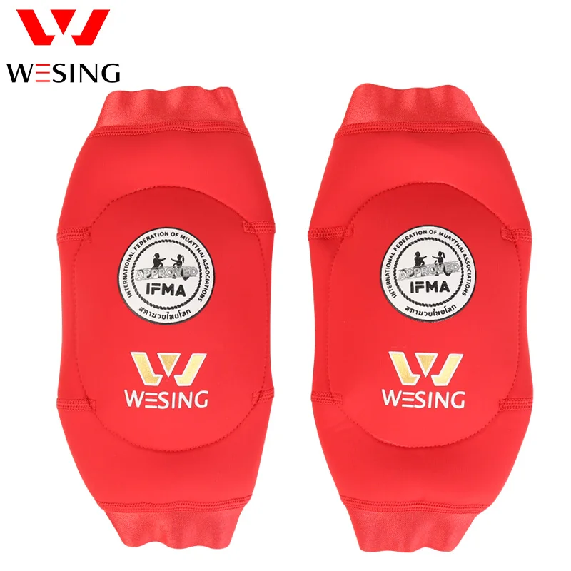 Wesing Muay Thai Elbow Guards Elbow Pads Sanda Protector Karate Taekwondo Equipment Arm Guard Knee Guard