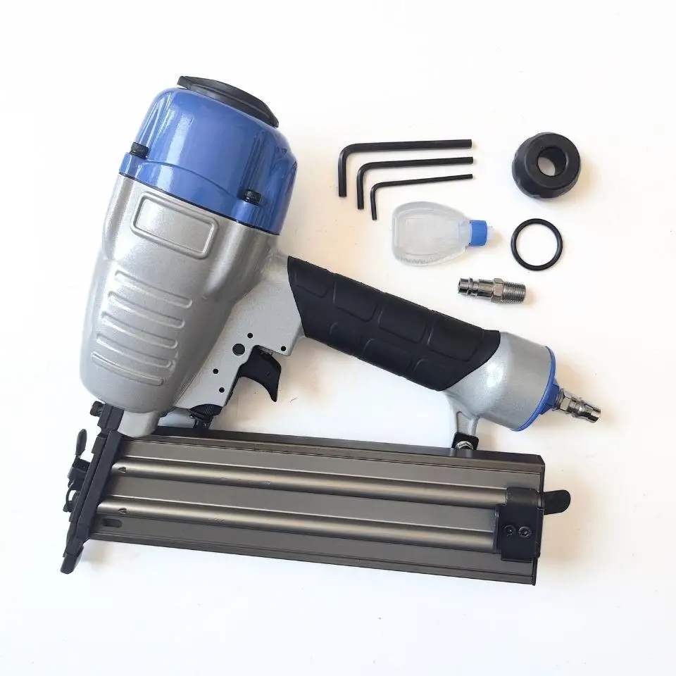 TX64 Pneumatic Angle Floor Nailer 21 Degree Angled Finish Nailer Pneumatic Nail Gun Angle Nail Gun