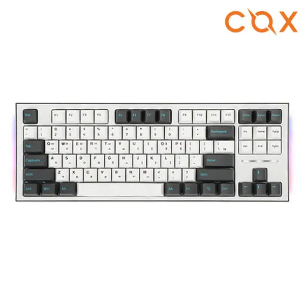 COX COX CK01 TKL PBT Mechanical Keyboard (Blue Axis) Mechanical Tenkis Gaming Keyboard 1 Year warranty (genuine) day departure