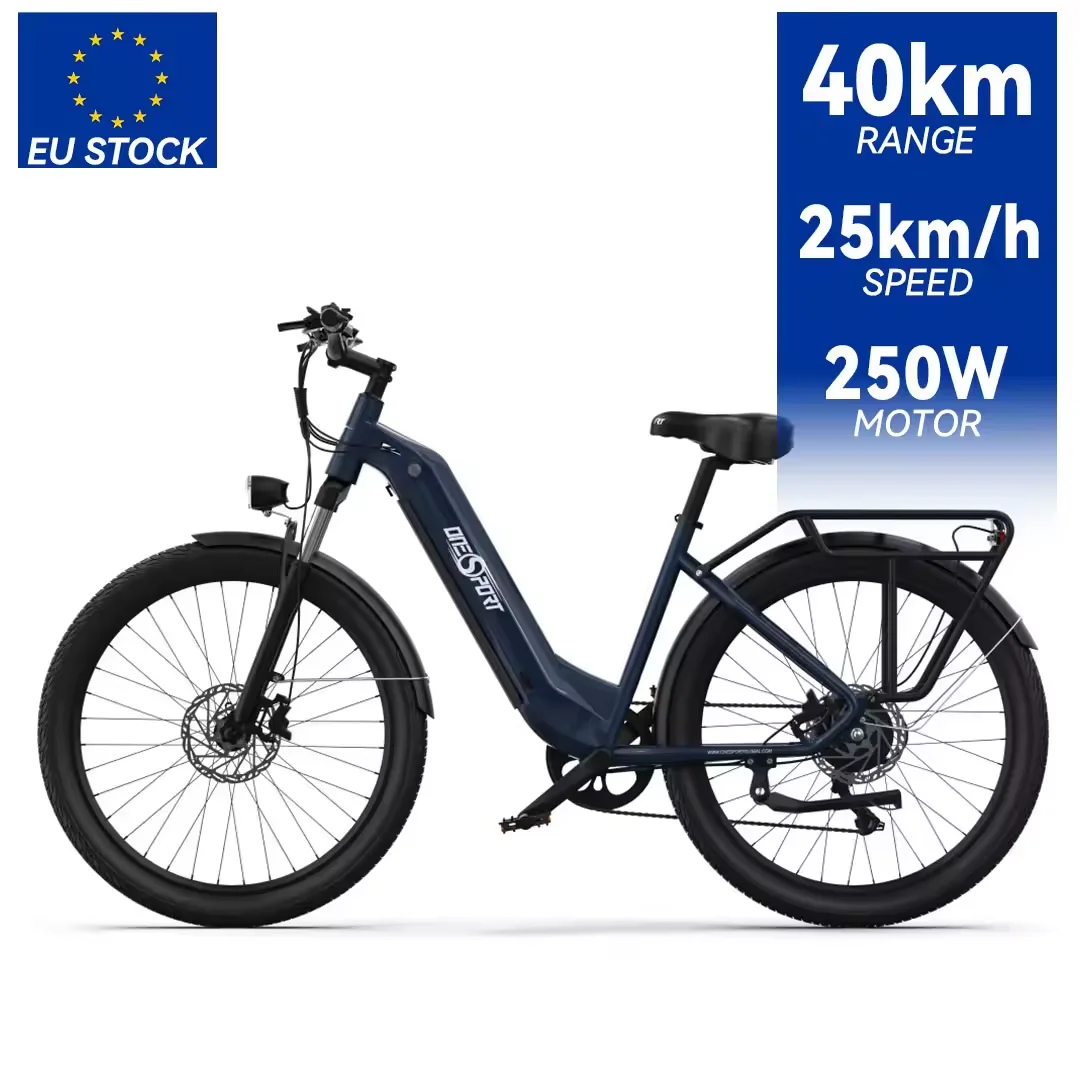 

EU Drop Shipping eu Stock 27.5inch Electric Bike Motor City Electric Bicycle MTB Ebike For Adults 250w 48v 18.2AH