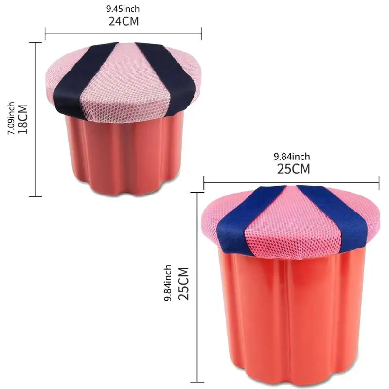 Garden Wearable Stool Lightweight Bench Chair Seat Round Stool Outdoor Fishing Chair for Outside Gardening Planting Fishing Farm image 6