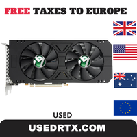 USED MAXSUN  AMD RX 590 8GB Placa De Video Gaming Graphics Card GDDR5 256Bit PCI Express 3.0 x16 8Pin Radeon GPU rx590 Series