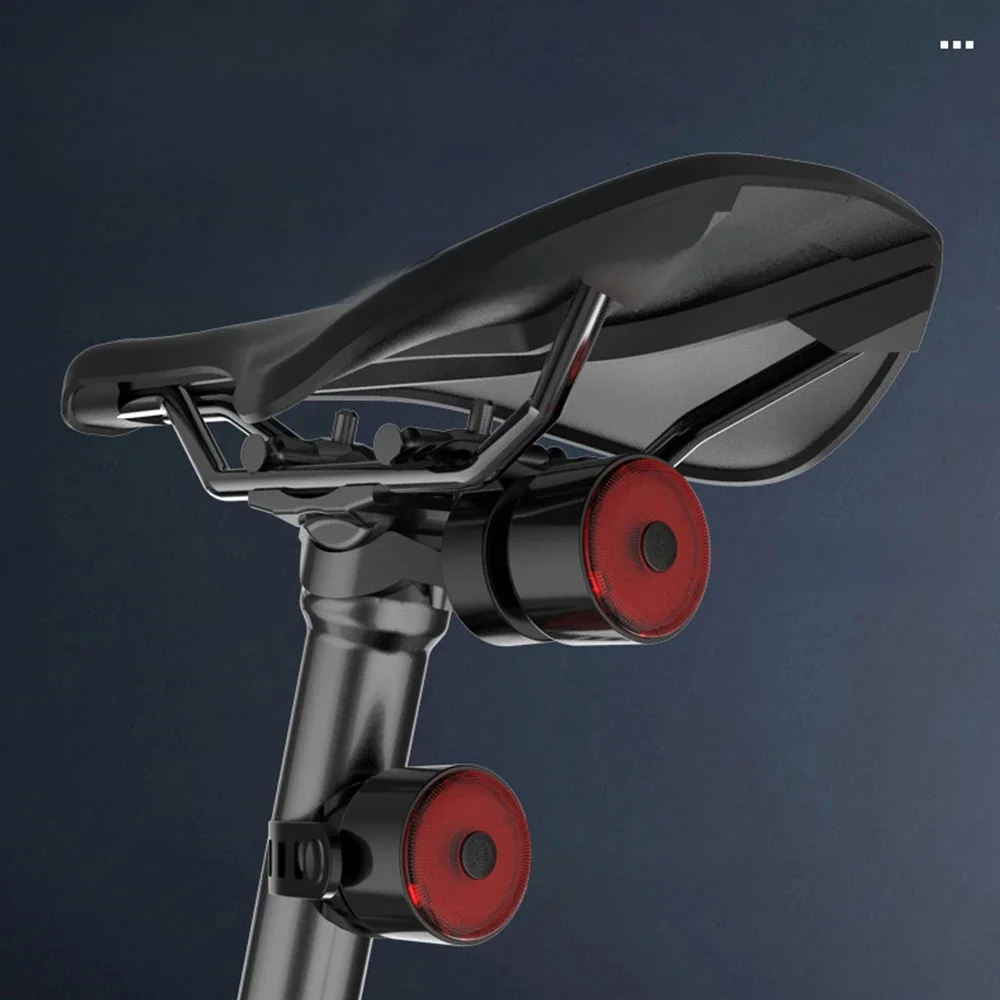 AliExpress cycle zone Smart Bike Tail Light Bicycle Brake Sensing Rear Lamp TYPE-C Rechargeable Night Riding Safety Warning Lights Cycling Acccesories