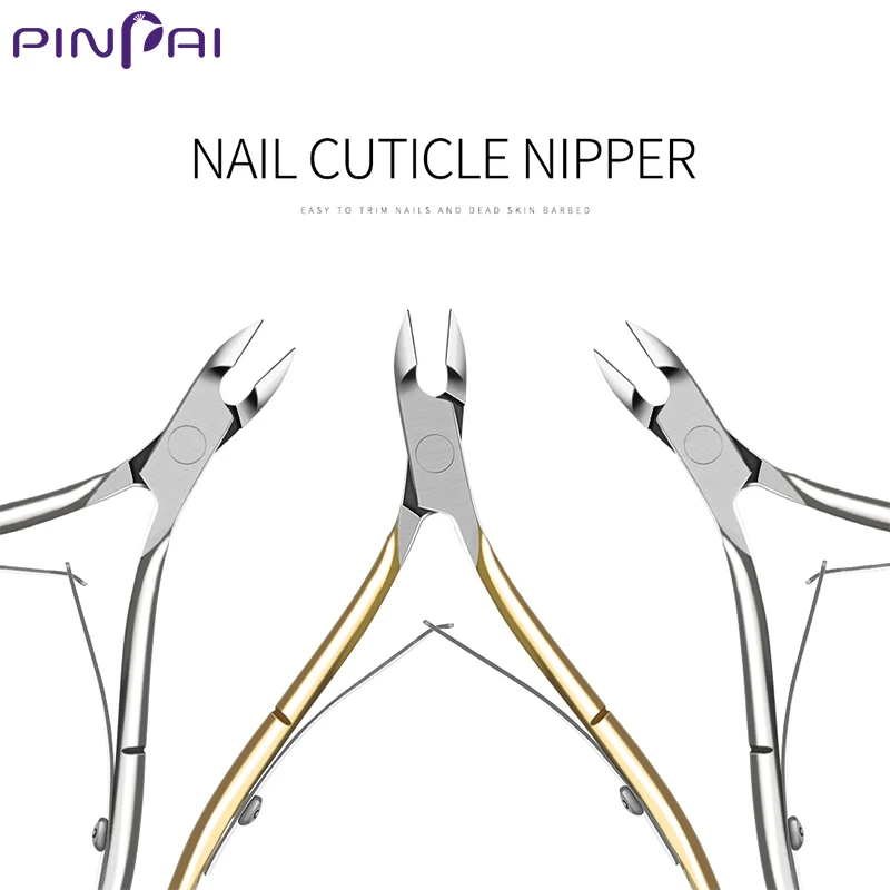 6mm Blade Fingernail Toenail Cuticle Nipper Trimming Stainless Steel Nail Clipper Cutter Cuticle Scissors Plier Manicure Tools