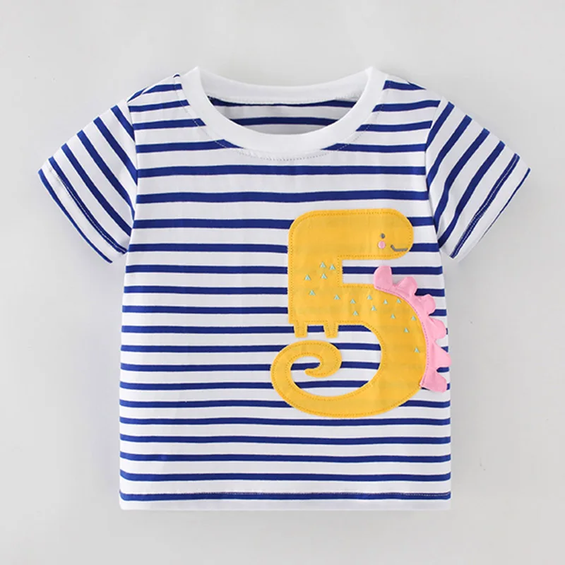 

Brand Quality 100% Combed Cotton t-shirts 2024 Summer Short-sleeve Baby Girl Clothes Children Bebe Kids Girls Casual Cartoon Tee