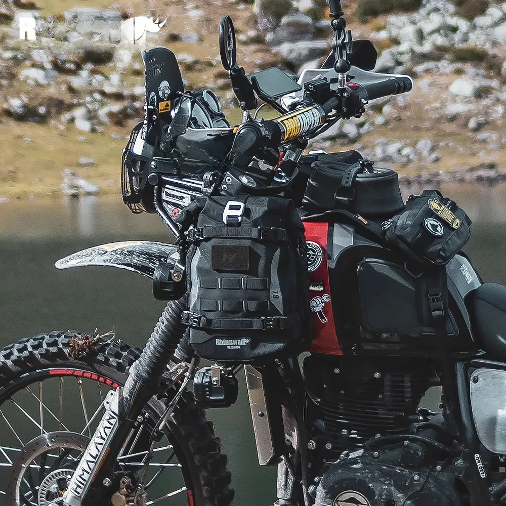 AliExpress Rhinowalk Motorcycle Bumper Bag 6L Waterproof Side Frame Crash Bar Bag with Internal Support Board Riding Tool Placement Bag