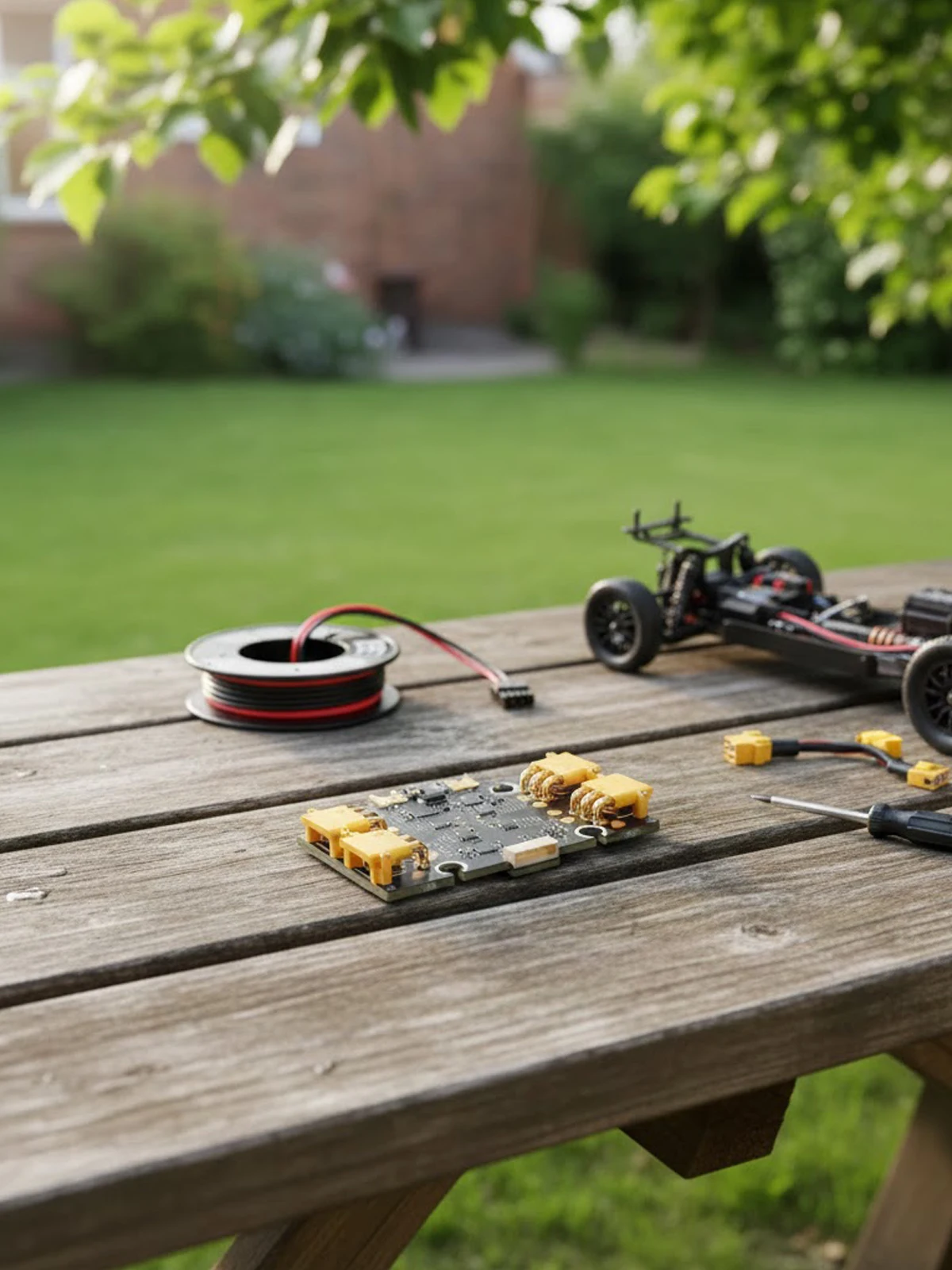 

HAKRC EF60 Flight Controller 60A 4-in-1 ESC Stack, 2-6S LiPo Support BLHeli_32 for FPV Racing Drone Quadcopter Accessorie