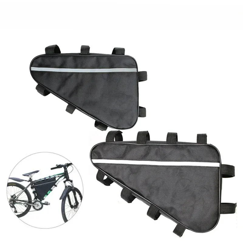 AliExpress NONE Bicycle Triangle Battery Pack Waterproof 210D Oxford Cloth Converted MTB Road Bike Tube Frame Case Storage Bike Bag