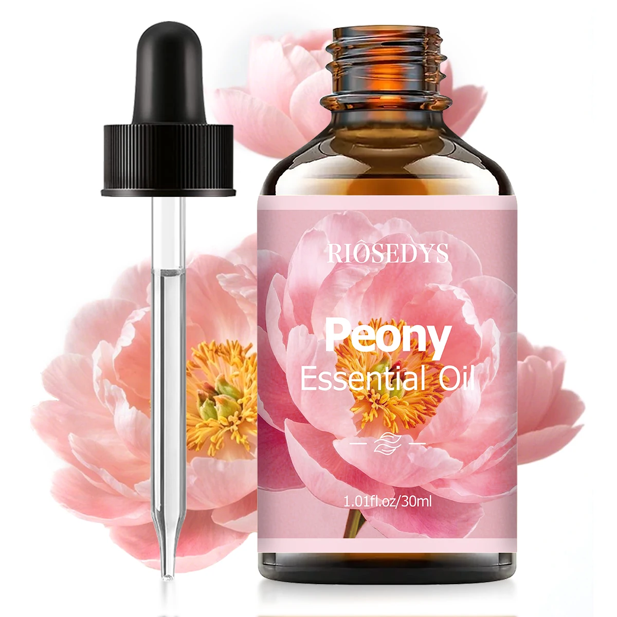 Peony Essential Oil, Sweet Floral Fragrance Oil for Diffusers, DIY Crafts & Aromatherapy, Soft, Elegant and Romantic Aroma
