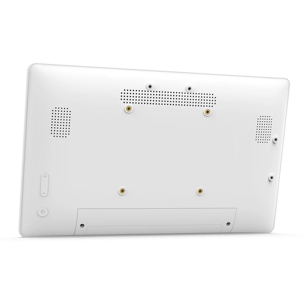 Tableta industrial Android PoE montada en la pared, monitor de pantalla táctil 2 en 1, wifi, RJ45, tipo C, HDMI in, RK3399, 4GB + 32GB, 16 ", 1920x1200