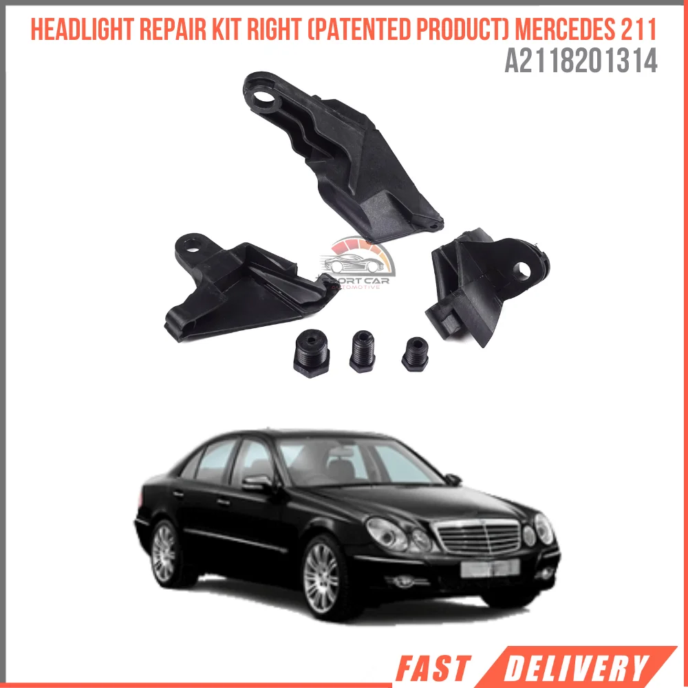 Headlight Repair Kit Right Left For Mercedes E Class W211 2002-2008 S211 High Quality Fast Shipping Oem A2118201314 A2118201414