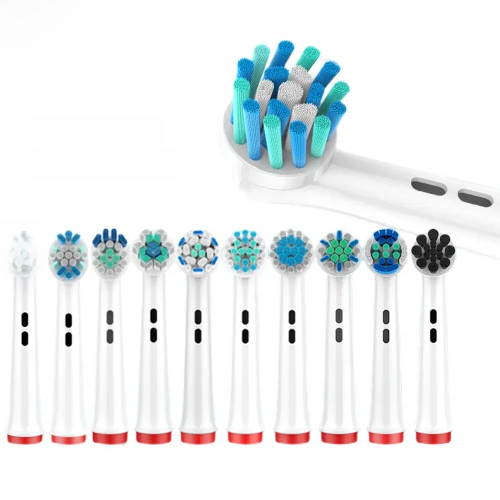 Substituição Toothbrush Heads for Electric Smart Sonic Teethbrush, Compatível com Oral B, Adequado