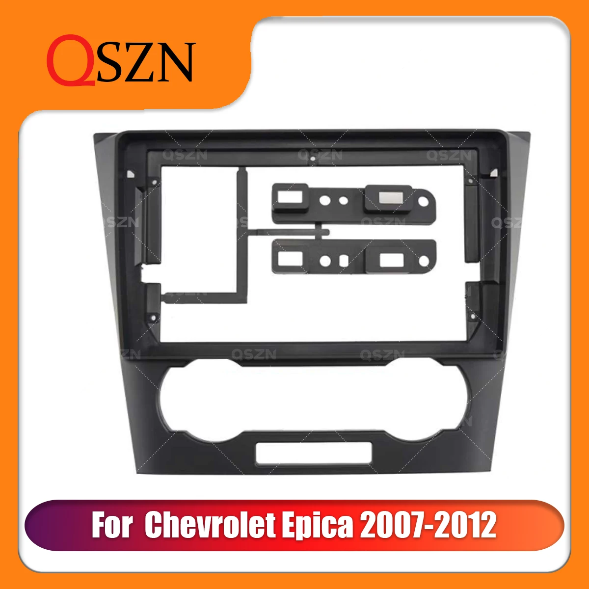 QSZN 9 Inch Car Frame Fascia For Chevrolet Epica 2006-2012 Bezel Panel Fitting Frame Dashboard Mount Kit 2 Din