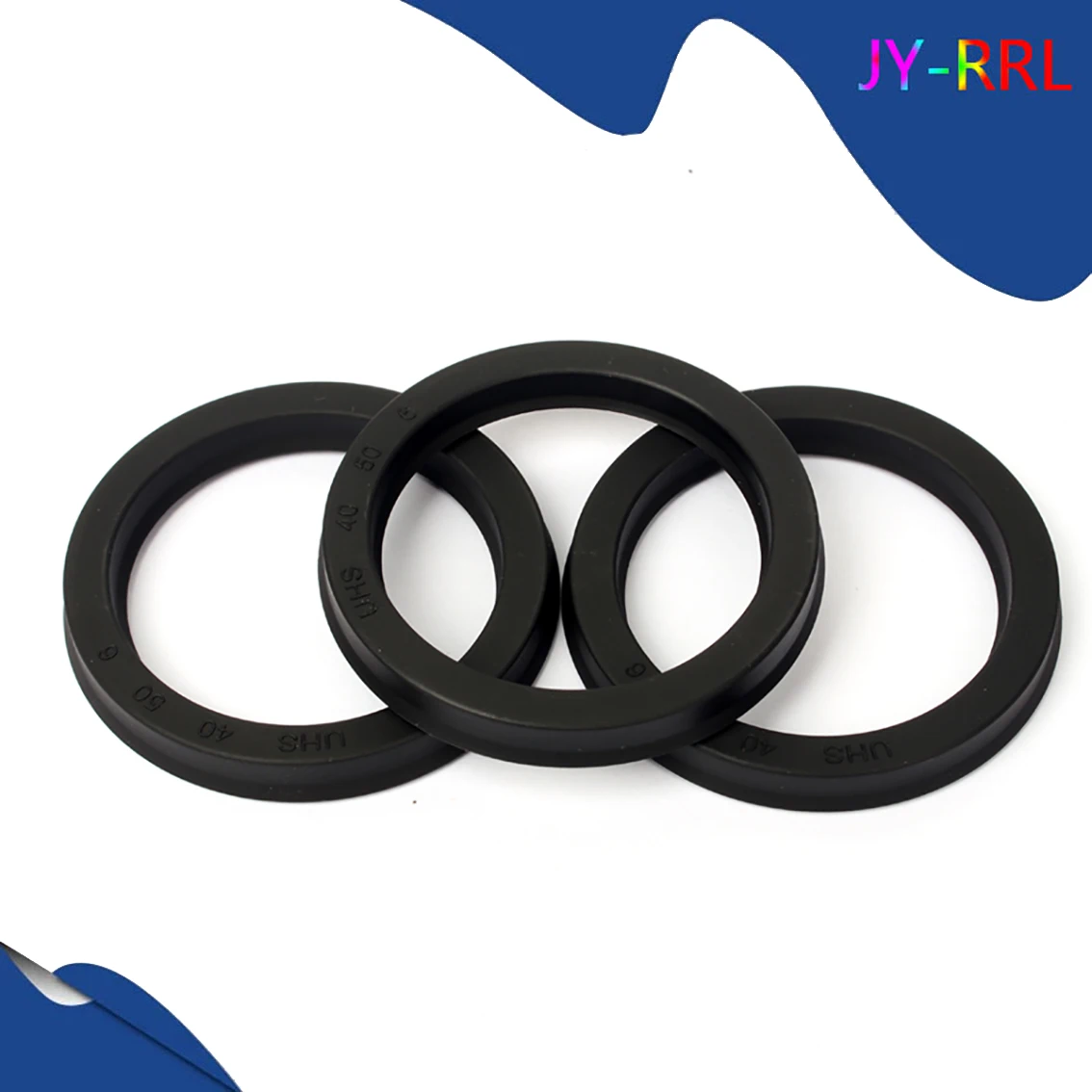 ID 90-180mm Black NBR Hydraulic Cylinder Oil Sealing Ring UN/USH/U/Y Type Shaft Hole General Sealing Ring Gasket