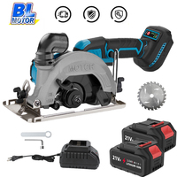 Brushless Circular Saw 6inch Cordless Electric Saw Adjustable Wood Cutting Machine Handheld Woodworking Saw for Makita Battery