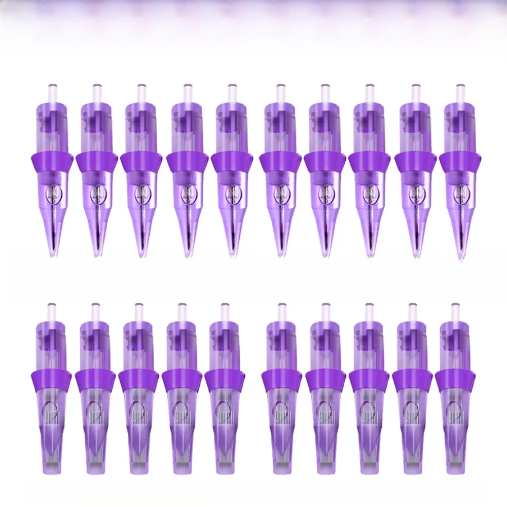 20 SZTUK Oryginalne mieszane wkłady do tatuażu 3RL 5RL 7RL 7RM 9RM Jednorazowe wkłady do tatuażu do makijażu permanentnego igły 0.3MM — zdjęcie 2