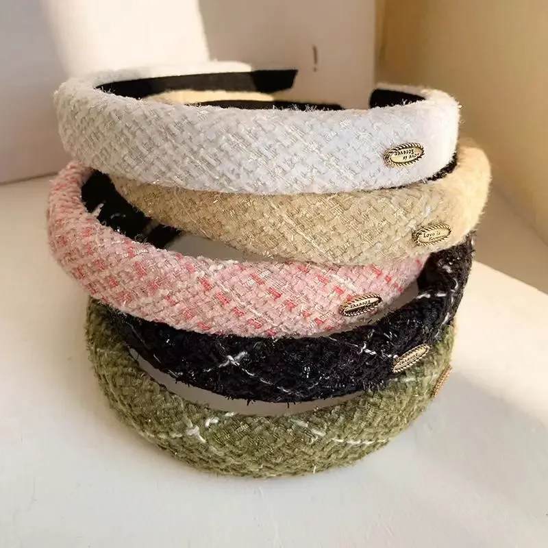 Bandeau de Cheveux Rétro Français, Mignon et Doux, Lavage, Sauna, Coiffure Féminine, Accessoires, Vente en Gros