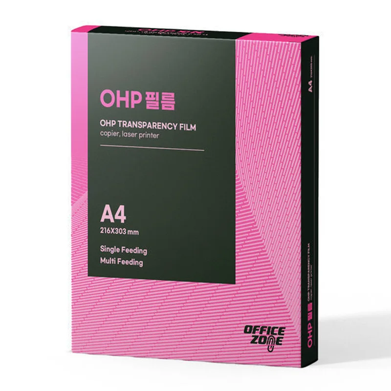 Office Zone OHP Film A4 100mic 100PCs Officezone OHP Film A4 100mic 100pcs